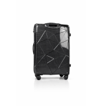 Walizka podróżna, duża, VINCI - PP016 L CZARNA, Polipropylen, TSA