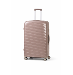 Walizka podróżna, duża, VINCI - PP280 L kawowa, Polipropylen, TSA