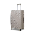 Walizka podróżna, duża, VINCI - PP150 L champagne, Polipropylen, TSA