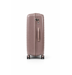 Walizka podróżna, średnia, VINCI - PP450 M kawowa, Polipropylen, TSA