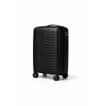 Walizka podróżna, kabinówka, VINCI - PP450 S CZARNA, Polipropylen, TSA