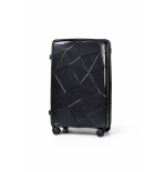 Walizka podróżna, kabinówka, VINCI - PP016 S CZARNA, Polipropylen, TSA