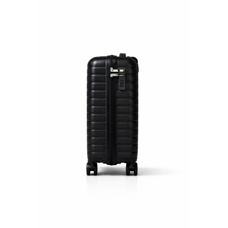 Walizka podróżna, kabinówka, VINCI - PP450 S CZARNA, Polipropylen, TSA