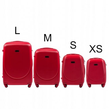 K310, Duża walizka podróżna Wings L, Blood red