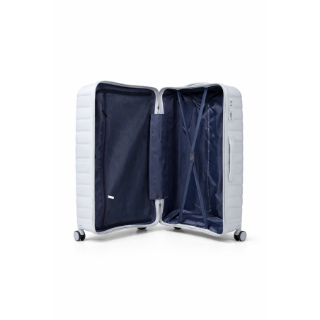 Walizka podróżna, średnia, VINCI - PP24 M CZARNA, Polipropylen, TSA