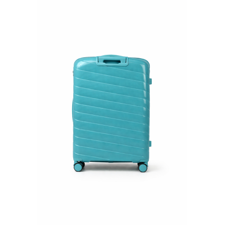 Walizka podróżna, średnia, VINCI - PP280 M ZIELONA, Polipropylen, TSA