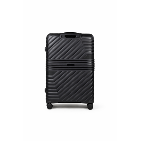 Walizka podróżna, kabinówka, VINCI - PP290 S czarna, Polipropylen, TSA