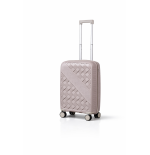 Walizka podróżna, kabinówka, VINCI - PP150 S CHAMPAGNE, Polipropylen, TSA