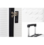 Walizka podróżna, kabinówka, VINCI - PP150 S CHAMPAGNE, Polipropylen, TSA