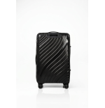 Walizka podróżna, duża, VINCI - PP120 L czarna, Polipropylen, TSA