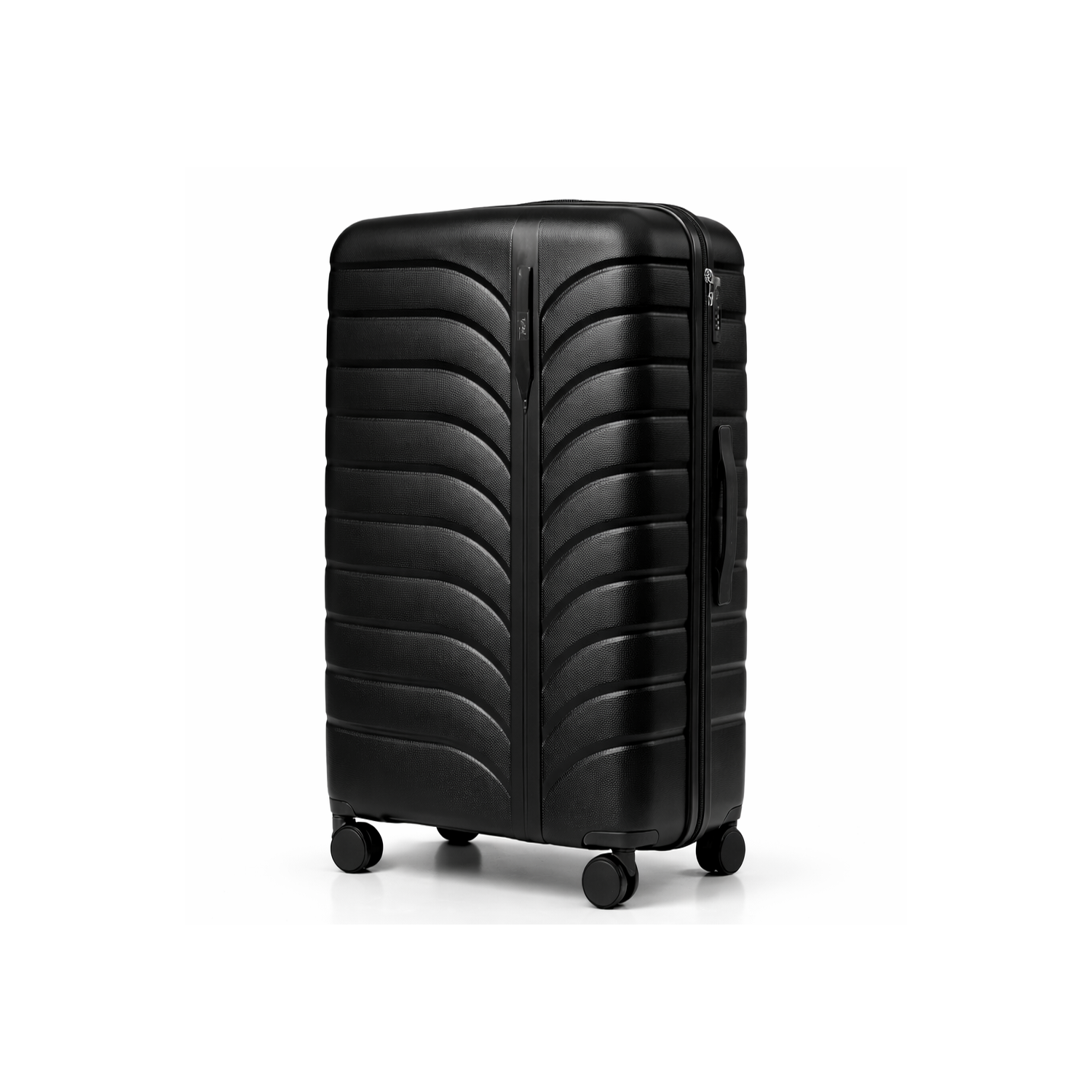 Walizka podróżna, duża, VINCI - PP24 L CZARNA, Polipropylen, TSA