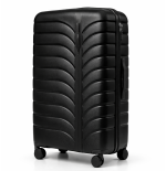 Walizka podróżna, duża, VINCI - PP24 L CZARNA, Polipropylen, TSA