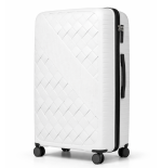 Walizka podróżna, duża, VINCI - PP150 L BIAŁA, Polipropylen, TSA