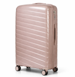 Walizka podróżna, duża, VINCI - PP280 L kawowa, Polipropylen, TSA