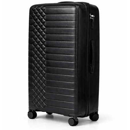 Walizka podróżna, średnia, VINCI - PP450 M CZARNA, Polipropylen, TSA