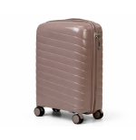 Walizka podróżna, kabinówka, VINCI - PP280 S kawowa, Polipropylen, TSA