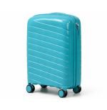 Walizka podróżna, kabinówka, VINCI - PP280 S ZIELONA, Polipropylen, TSA