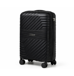 Walizka podróżna, kabinówka, VINCI - PP290 S czarna, Polipropylen, TSA