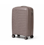 Walizka podróżna, kabinówka, VINCI - PP450 S kawowa, Polipropylen, TSA