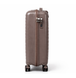 Walizka podróżna, kabinówka, VINCI - PP450 S kawowa, Polipropylen, TSA