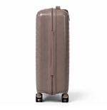 Walizka podróżna, kabinówka, VINCI - PP450 S kawowa, Polipropylen, TSA