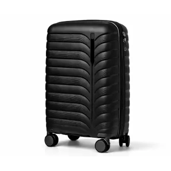 Walizka podróżna, kabinówka, VINCI - PP24 S CZARNA, Polipropylen, TSA