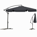 Parasol z wysięgnikiem 3M SZARY