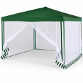 Pawilon 3X3 G1015 ZIELONY Z SIATKĄ