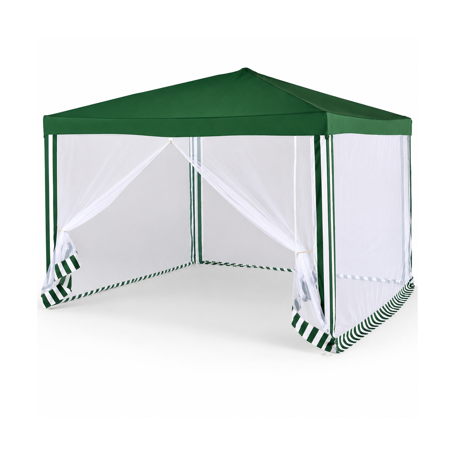 Pawilon 3X3 G1015 ZIELONY Z SIATKĄ