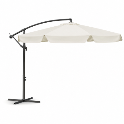 Parasol z wysięgnikiem beże i brąz 3M CASABLANCA