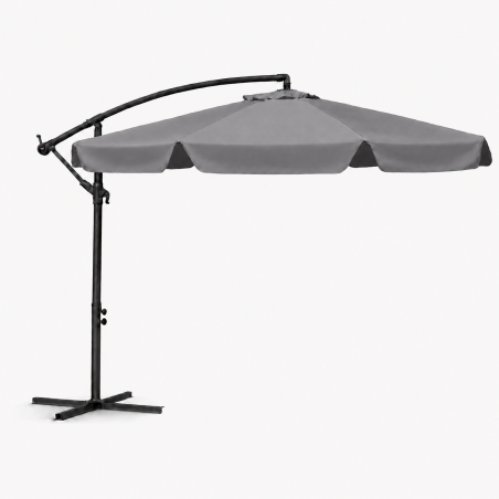 Parasol z wysięgnikiem 3M SZARY