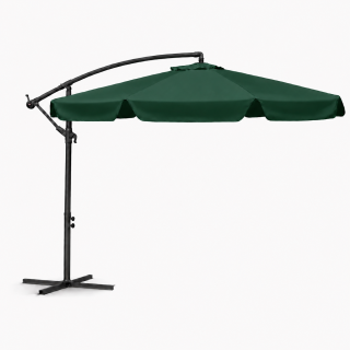 Parasol z wysięgnikiem 3M Zielony