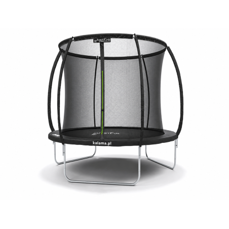 TRAMPOLINA OGRODOWA PREMIUM BLACK JUST FUN 6FT-183CM