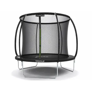 TRAMPOLINA OGRODOWA PREMIUM BLACK PLUS JUST FUN 8FT-244CM