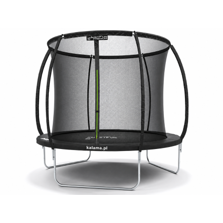 TRAMPOLINA OGRODOWA PREMIUM BLACK PLUS JUST FUN 8FT-244CM