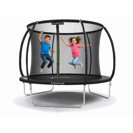 Trampolina ogrodowa PREMIUM BLACK PLUS Just Fun 12ft 374cm