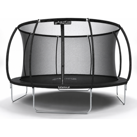 Trampolina ogrodowa PREMIUM BLACK PLUS Just Fun 12ft 374cm