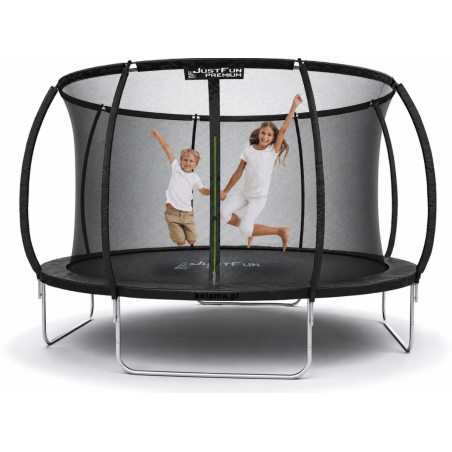 TRAMPOLINA OGRODOWA PREMIUM BLACK JUST FUN 6FT-183CM