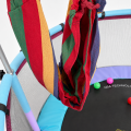 Trampolina plac zabaw do domu hamak, tarcza, koszykówka, kulki, worek boks