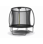 TRAMPOLINA OGRODOWA FIBERGLASS BLACK JUST FUN 6FT-183CM