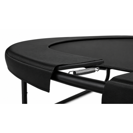 TRAMPOLINA OGRODOWA FIBERGLASS BLACK JUST FUN 6FT-183CM