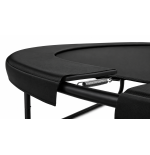 TRAMPOLINA OGRODOWA FIBERGLASS BLACK JUST FUN 6FT-183CM