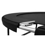 TRAMPOLINA OGRODOWA FIBERGLASS BLACK JUST FUN 10FT-305CM