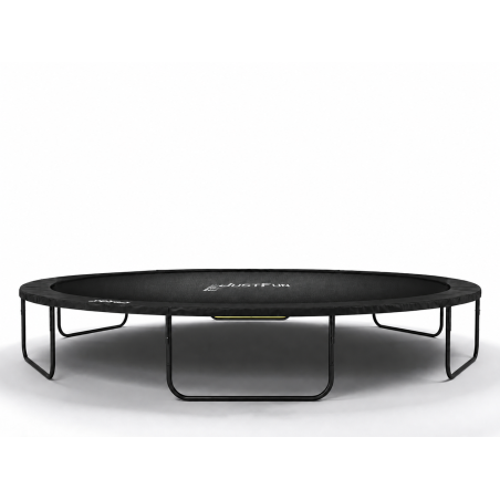 TRAMPOLINA OGRODOWA FIBERGLASS BLACK JUST FUN 6FT-183CM