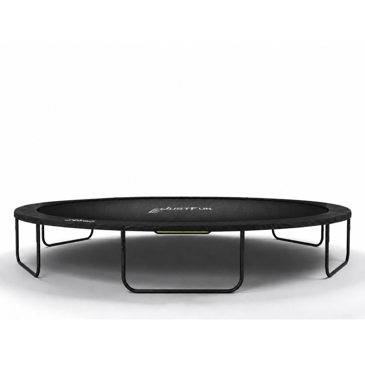 TRAMPOLINA OGRODOWA FIBERGLASS BLACK JUST FUN 6FT-183CM