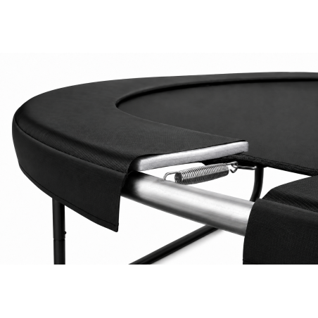 Trampolina ogrodowa FIBERGLASS BLACK Just Fun 12ft 374cm