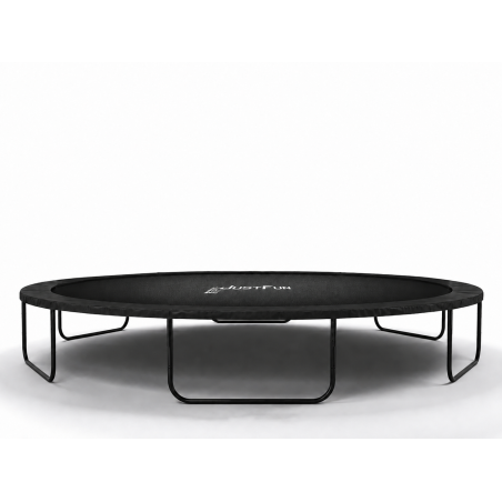 TRAMPOLINA OGRODOWA FIBERGLASS BLACK JUST FUN 10FT-305CM