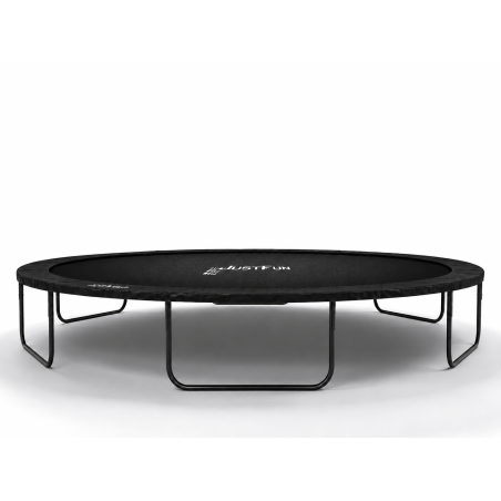 Trampolina ogrodowa FIBERGLASS BLACK Just Fun 12ft 374cm