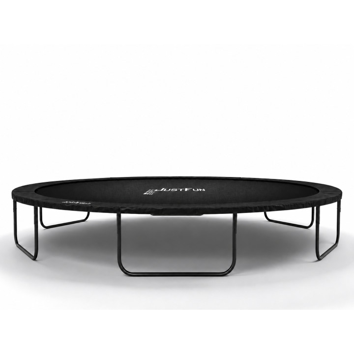 Trampolina ogrodowa FIBERGLASS BLACK Just Fun 12ft 374cm