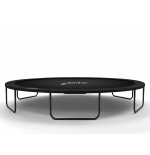 Trampolina ogrodowa FIBERGLASS BLACK Just Fun 12ft 374cm